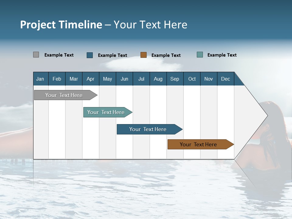 Travel Heaven Water PowerPoint Template