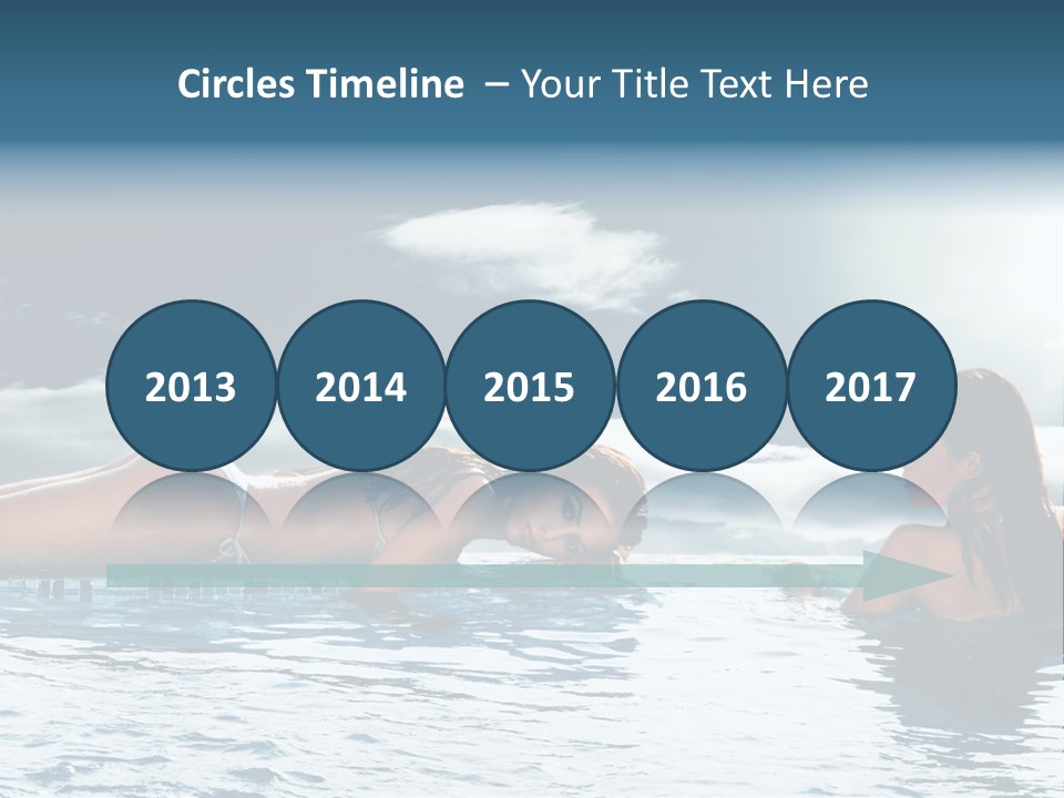 Travel Heaven Water PowerPoint Template