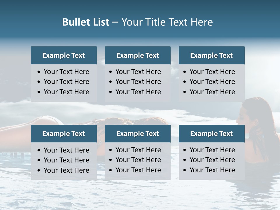 Travel Heaven Water PowerPoint Template