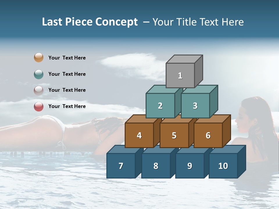 Travel Heaven Water PowerPoint Template