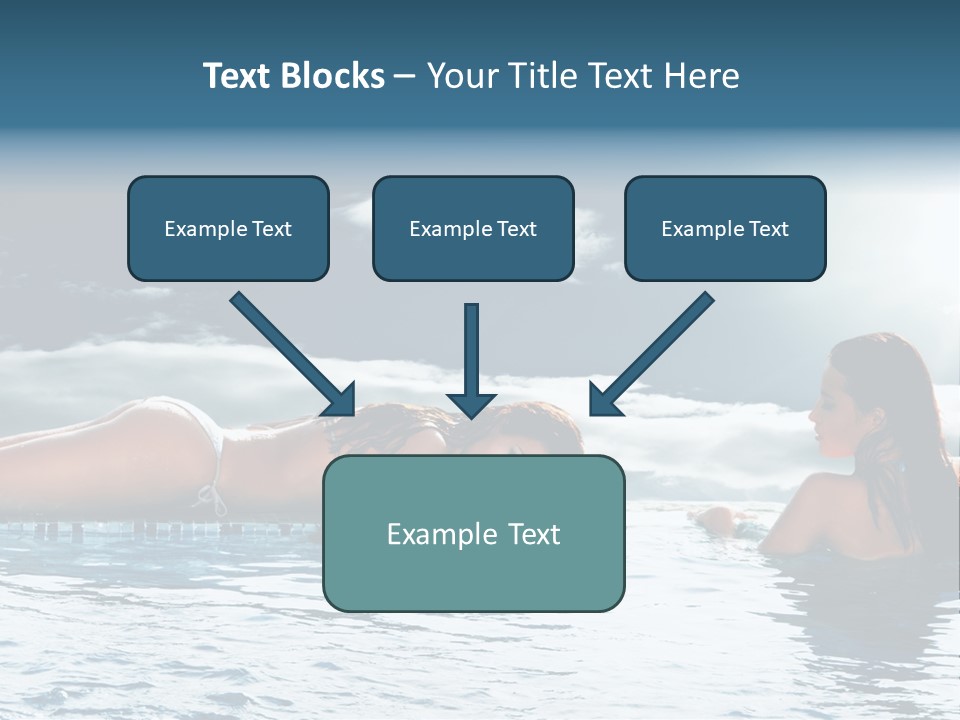 Travel Heaven Water PowerPoint Template