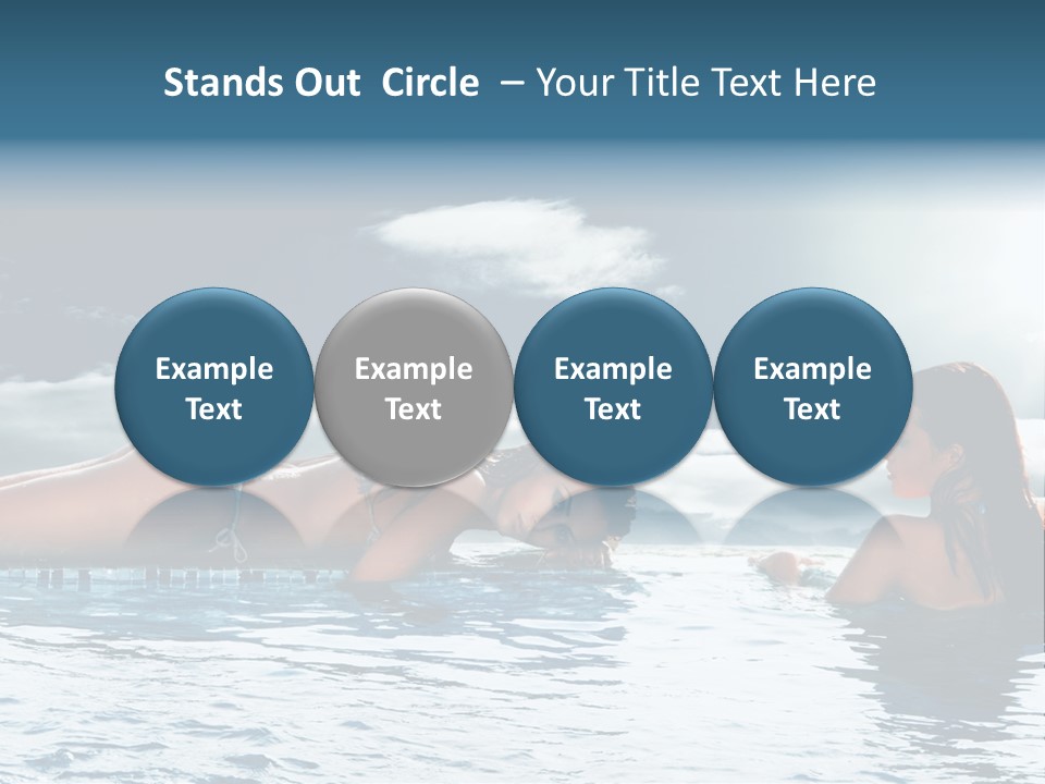 Travel Heaven Water PowerPoint Template