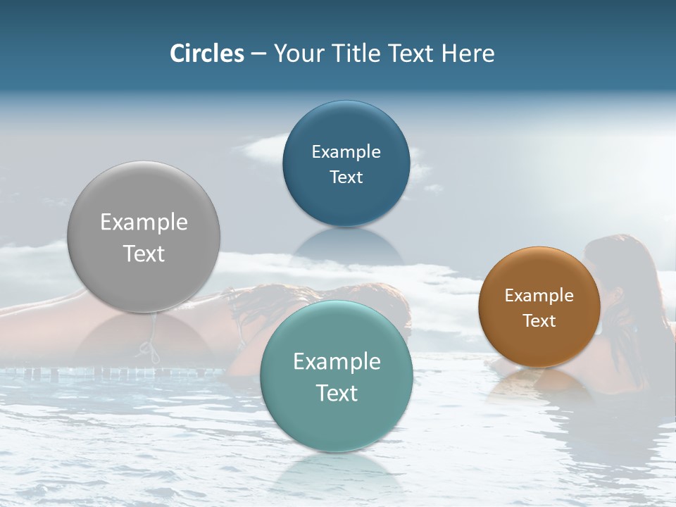 Travel Heaven Water PowerPoint Template