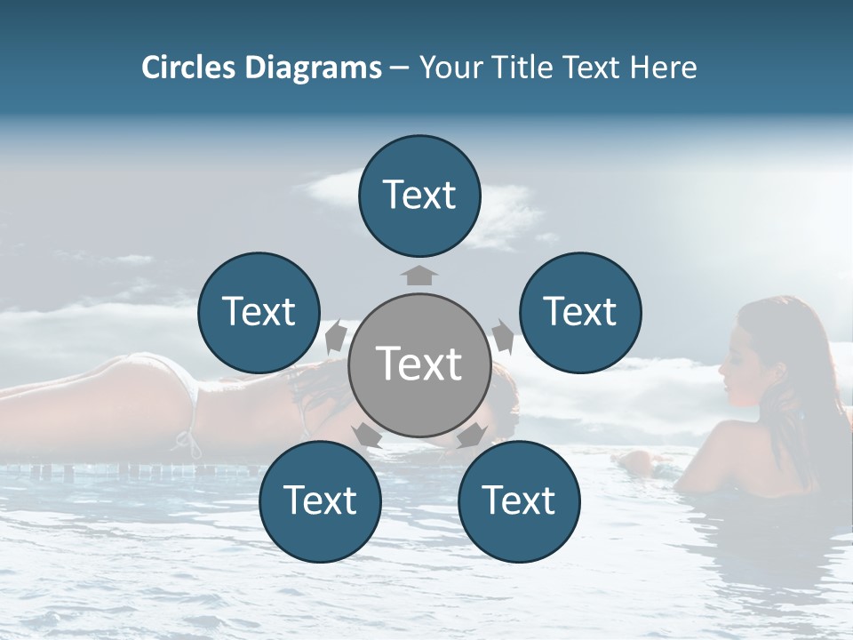 Travel Heaven Water PowerPoint Template