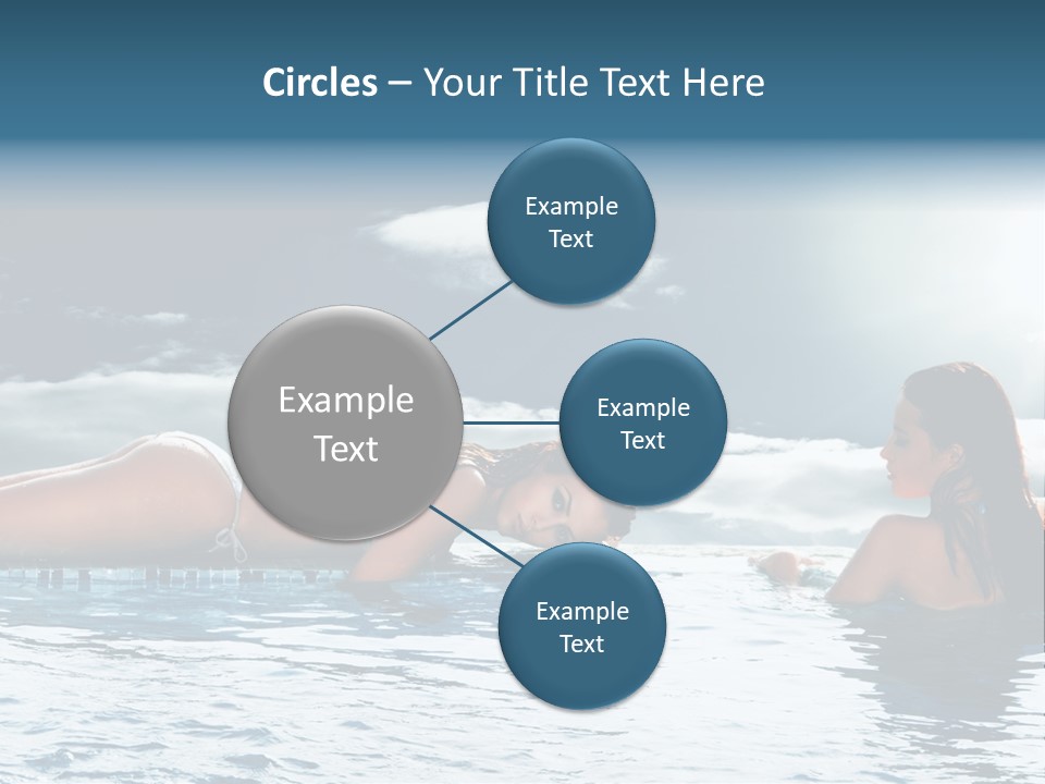 Travel Heaven Water PowerPoint Template