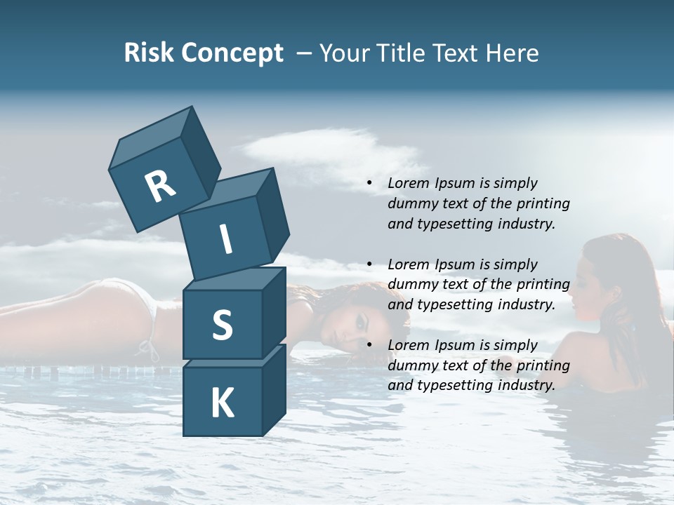 Travel Heaven Water PowerPoint Template