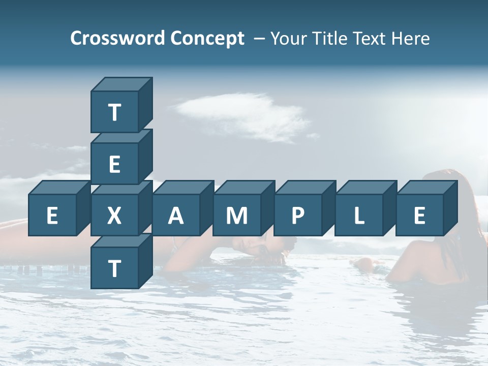 Travel Heaven Water PowerPoint Template