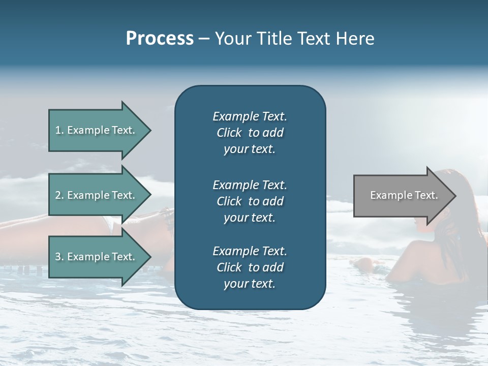 Travel Heaven Water PowerPoint Template
