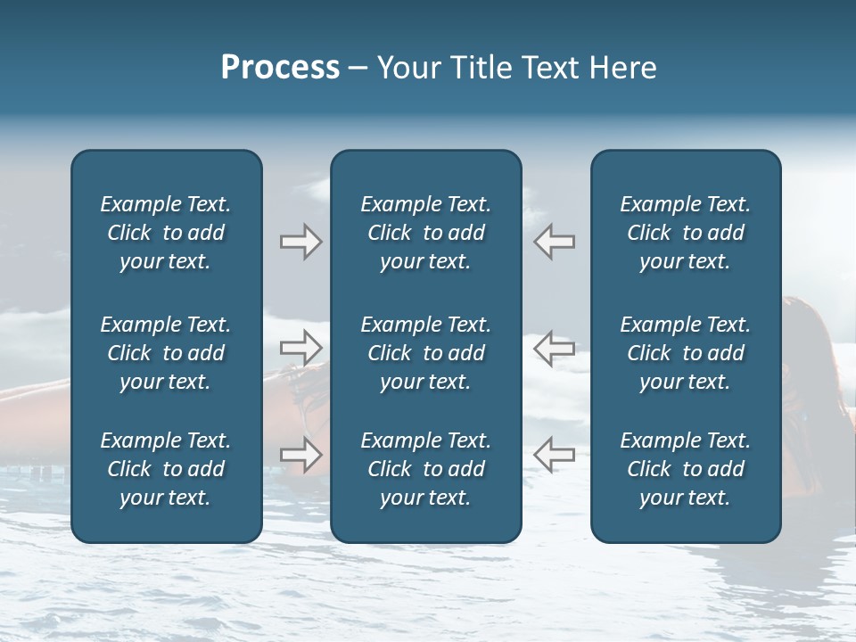 Travel Heaven Water PowerPoint Template