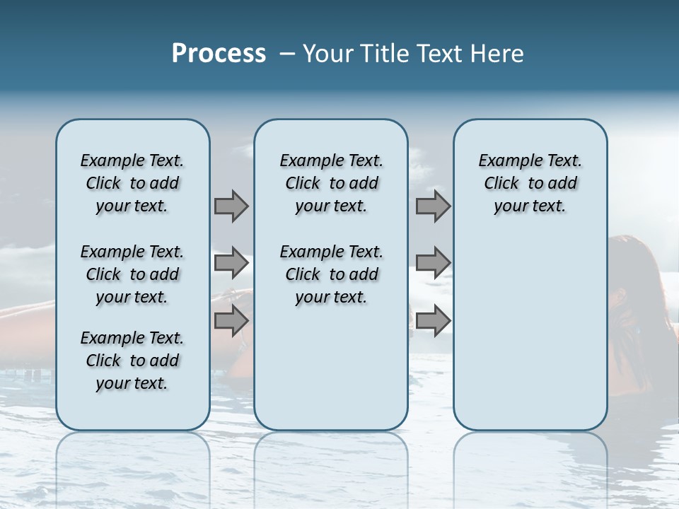 Travel Heaven Water PowerPoint Template