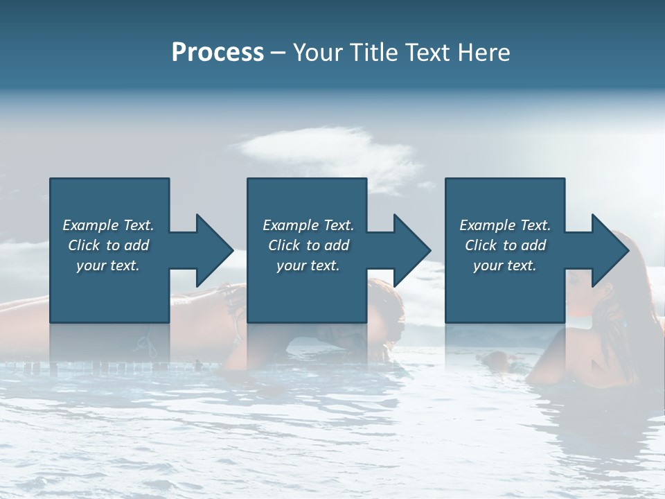 Travel Heaven Water PowerPoint Template