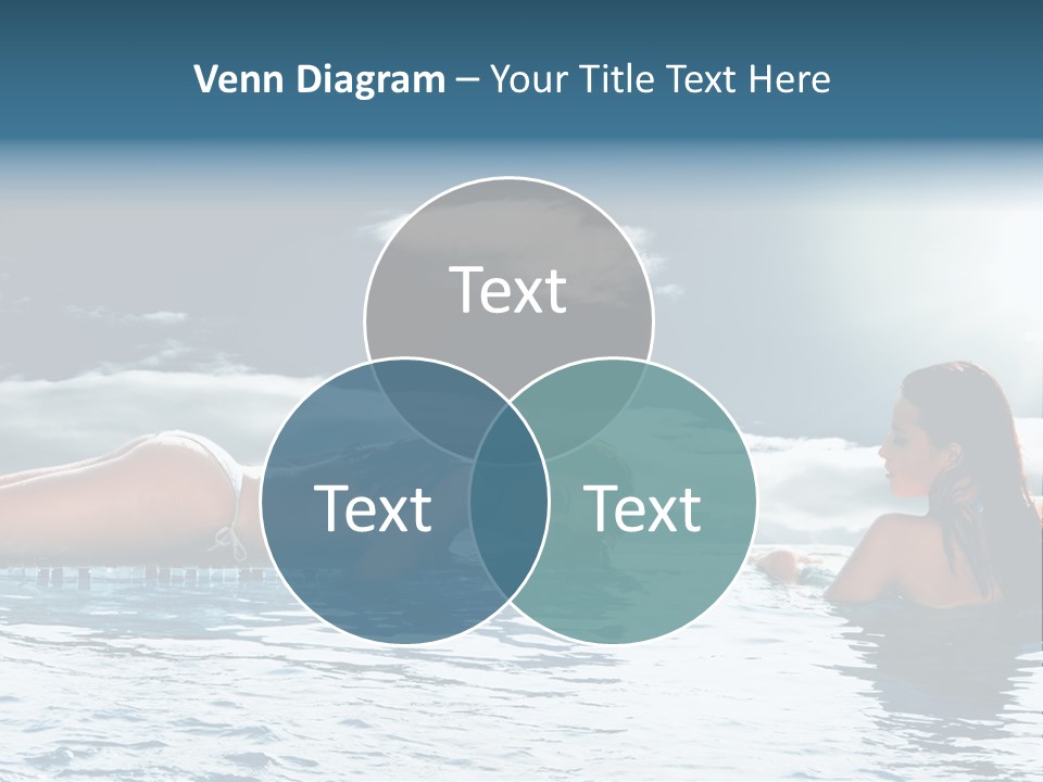 Travel Heaven Water PowerPoint Template