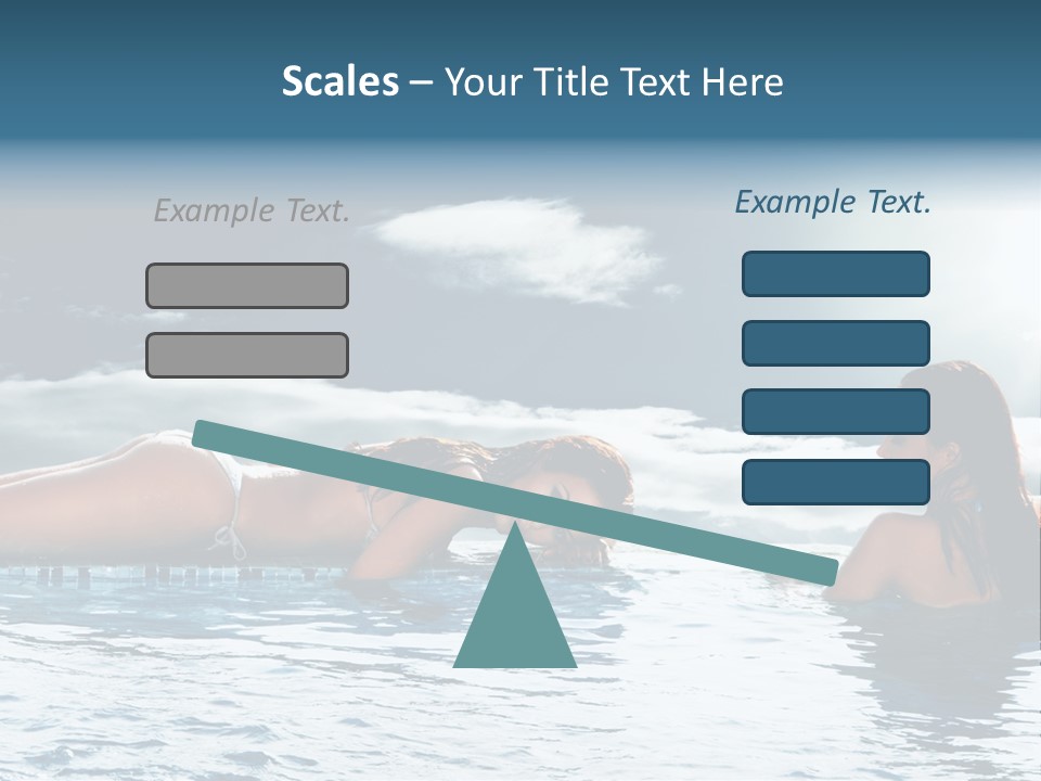 Travel Heaven Water PowerPoint Template