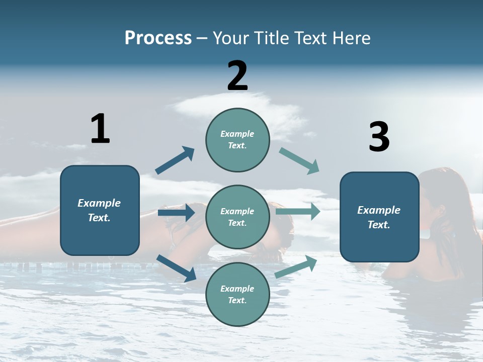 Travel Heaven Water PowerPoint Template