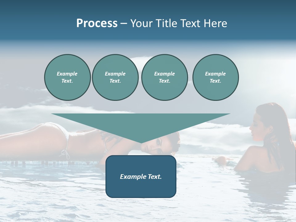 Travel Heaven Water PowerPoint Template