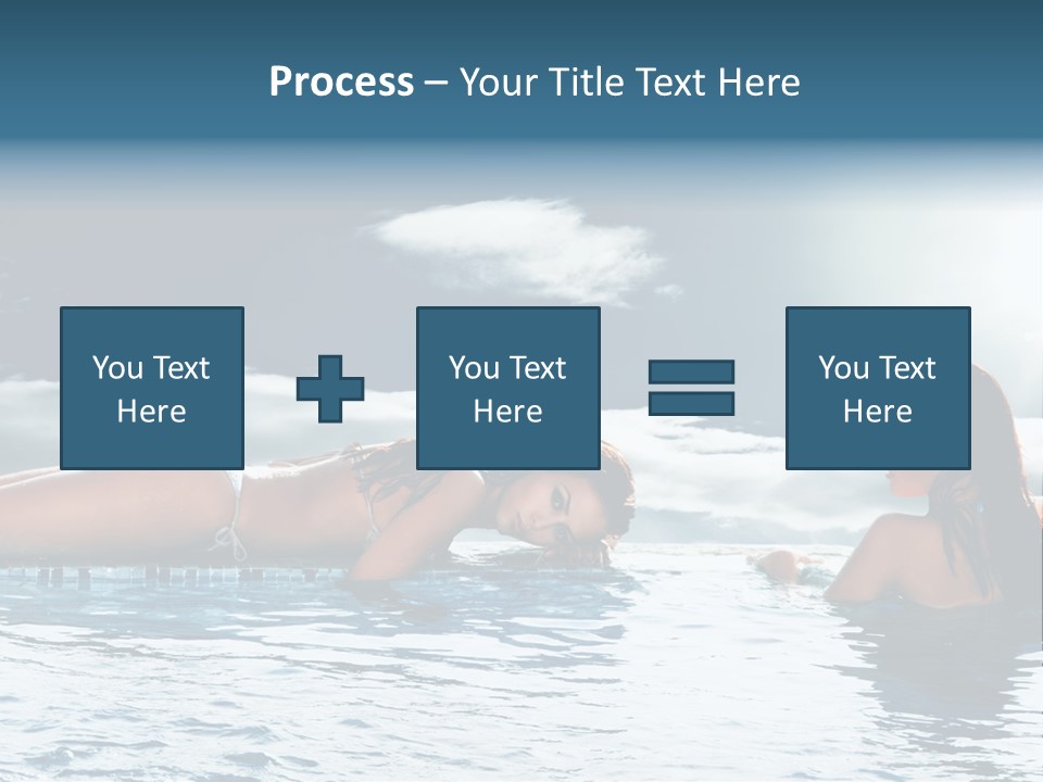 Travel Heaven Water PowerPoint Template