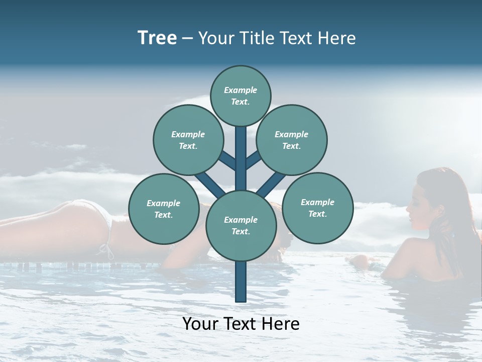 Travel Heaven Water PowerPoint Template