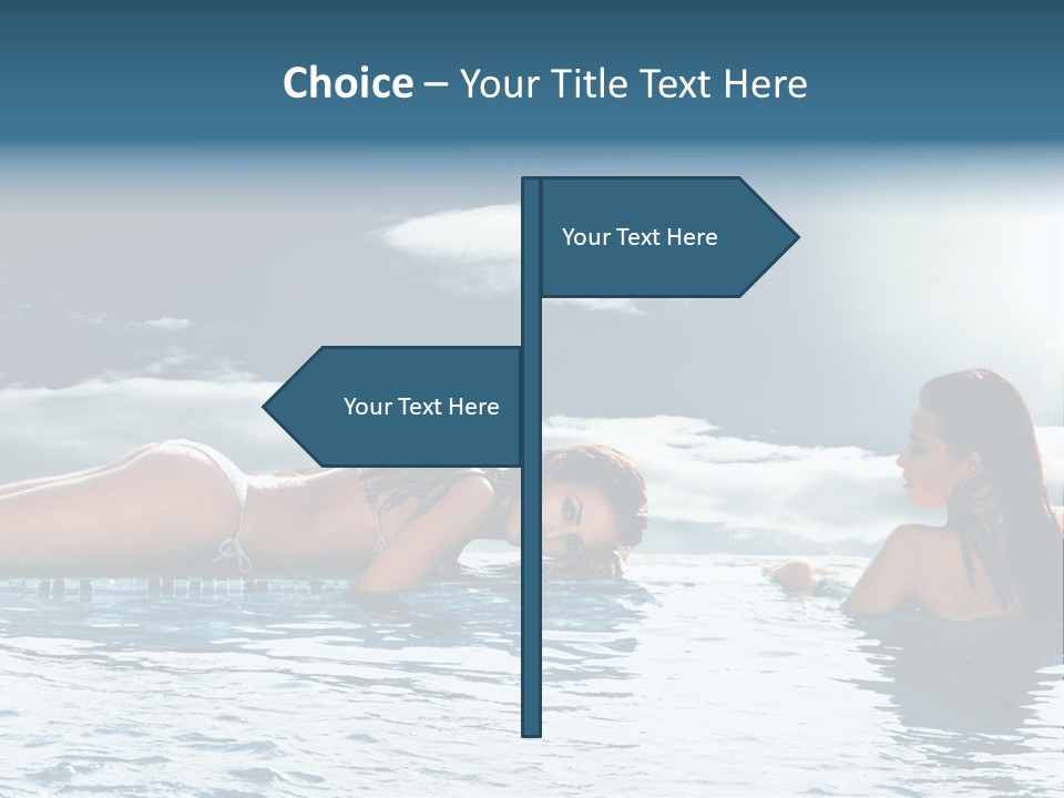 Travel Heaven Water PowerPoint Template