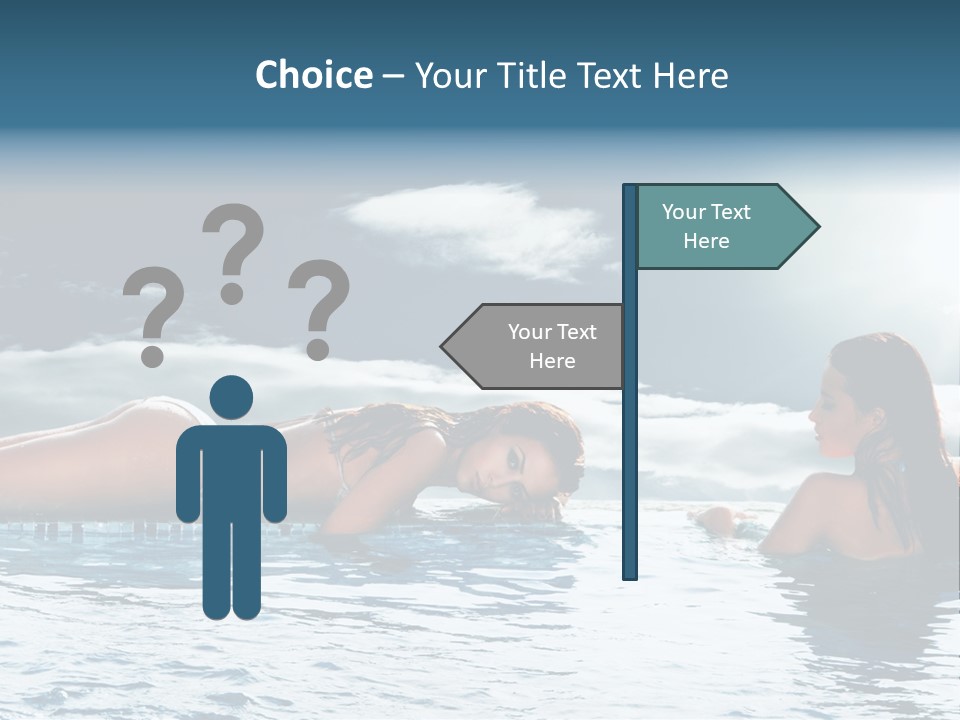 Travel Heaven Water PowerPoint Template