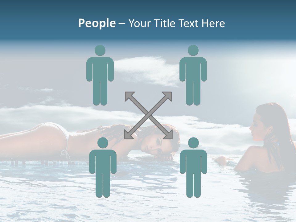 Travel Heaven Water PowerPoint Template