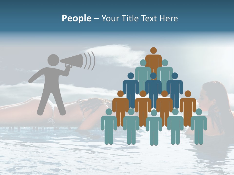 Travel Heaven Water PowerPoint Template