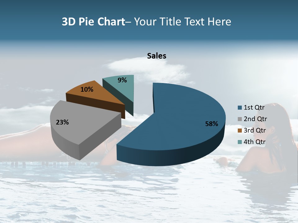Travel Heaven Water PowerPoint Template