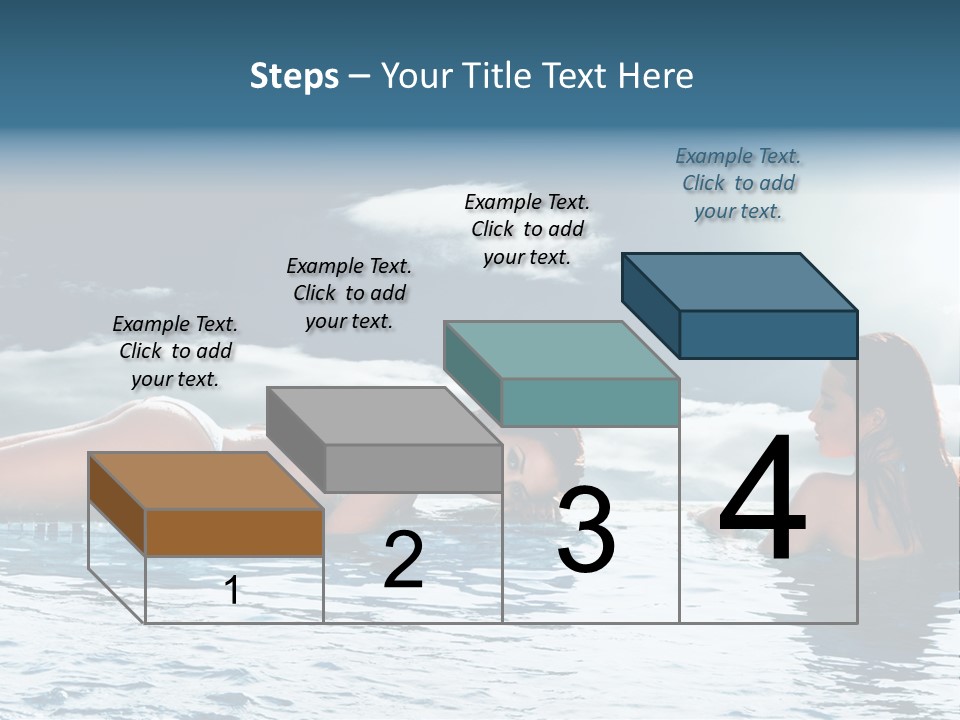 Travel Heaven Water PowerPoint Template