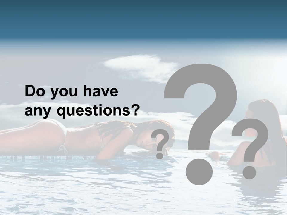 Travel Heaven Water PowerPoint Template