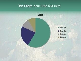 Crack Pattern Worn PowerPoint Template