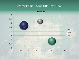 Crack Pattern Worn PowerPoint Template