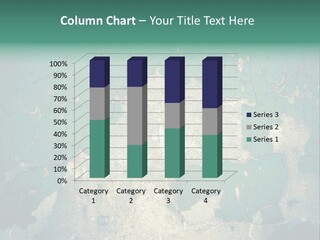 Crack Pattern Worn PowerPoint Template