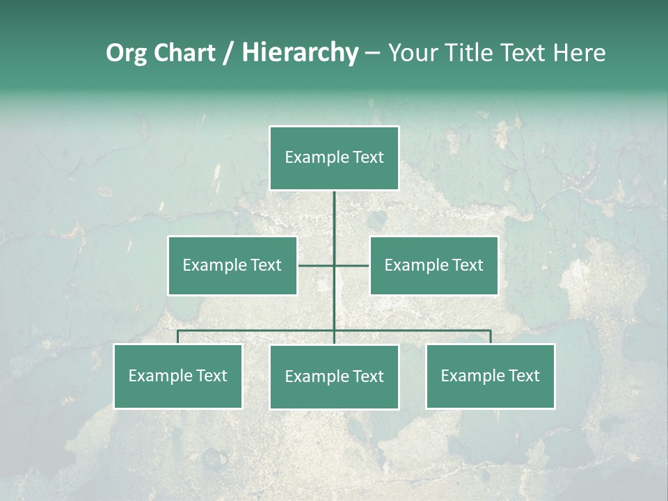 Crack Pattern Worn PowerPoint Template
