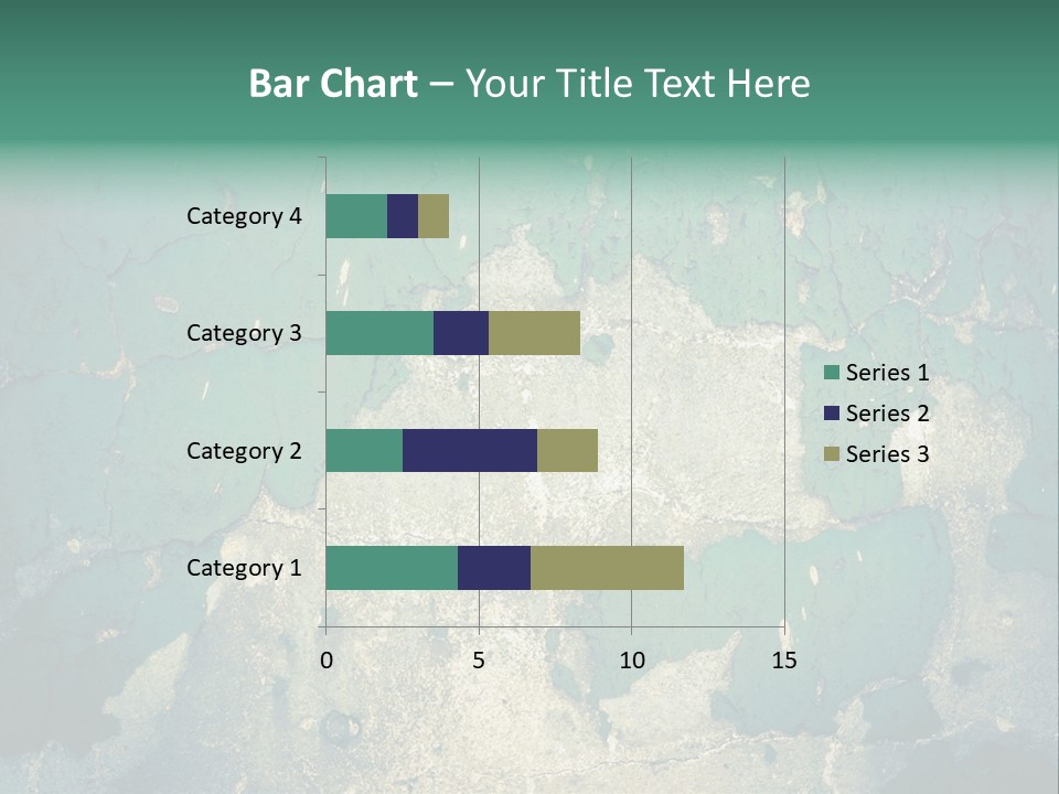 Crack Pattern Worn PowerPoint Template