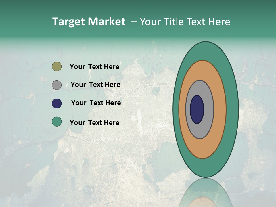 Crack Pattern Worn PowerPoint Template