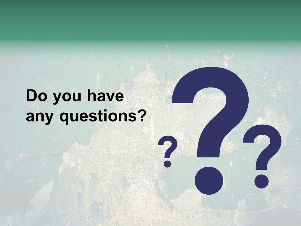 Crack Pattern Worn PowerPoint Template