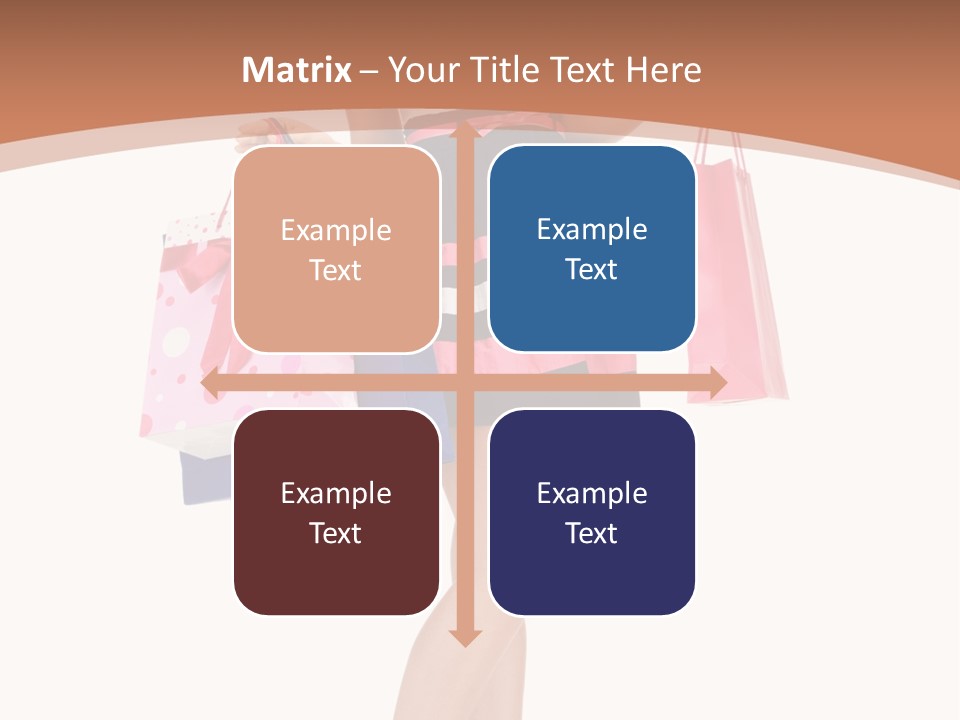 Wealth Present Female PowerPoint Template