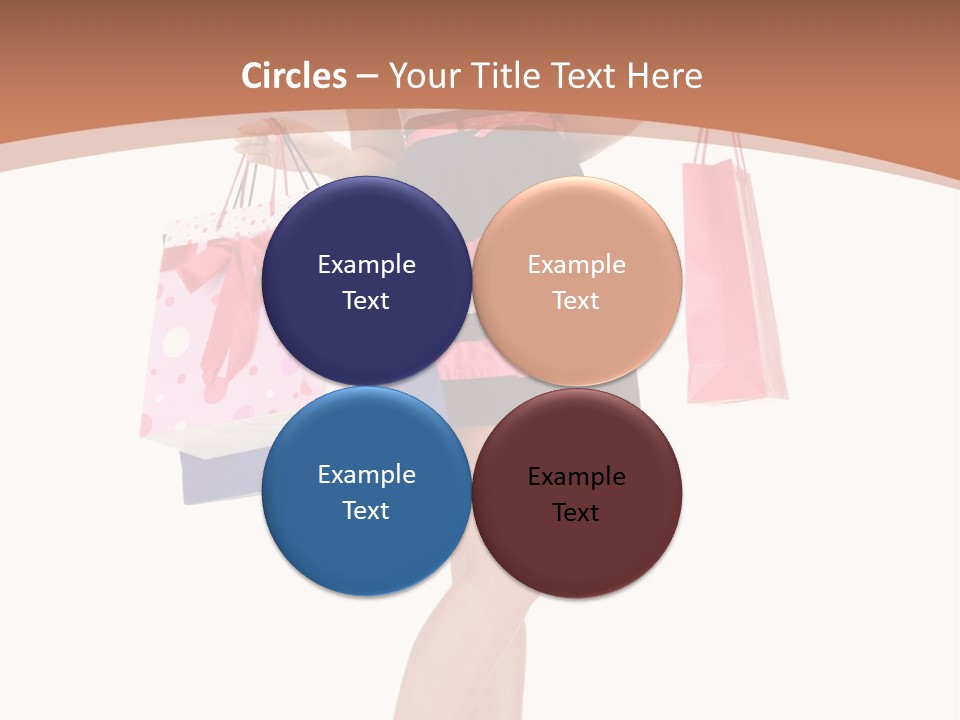 Wealth Present Female PowerPoint Template