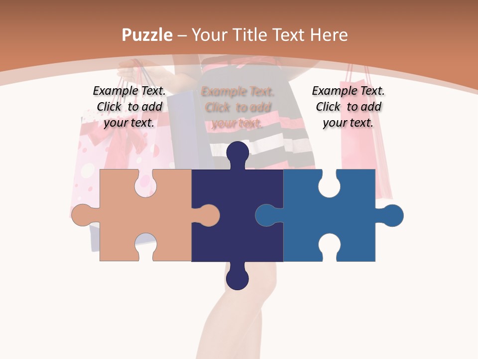 Wealth Present Female PowerPoint Template