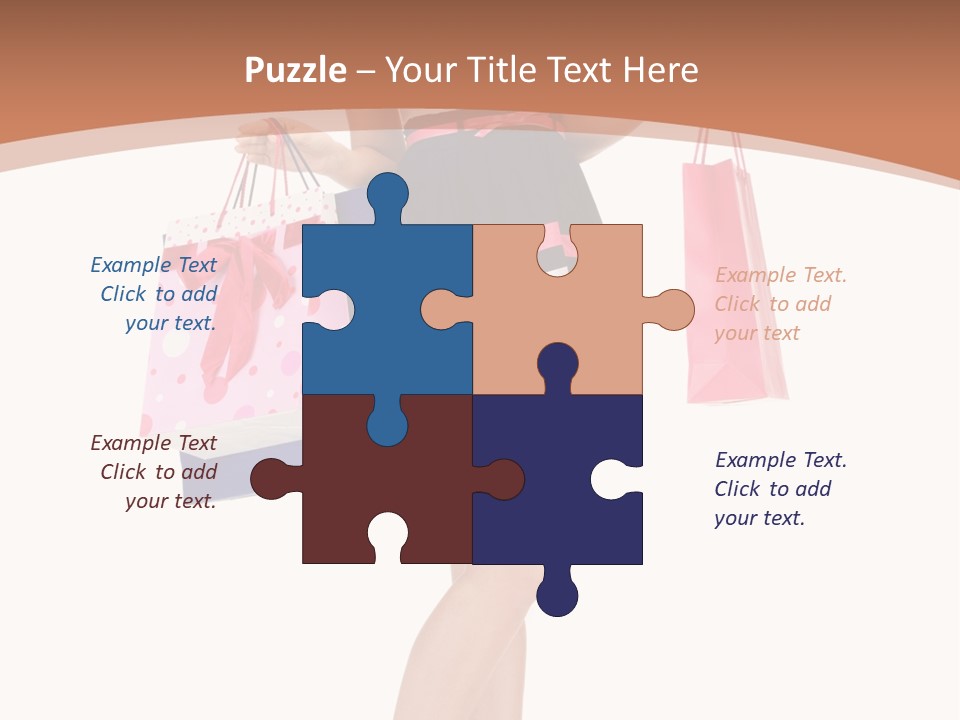 Wealth Present Female PowerPoint Template