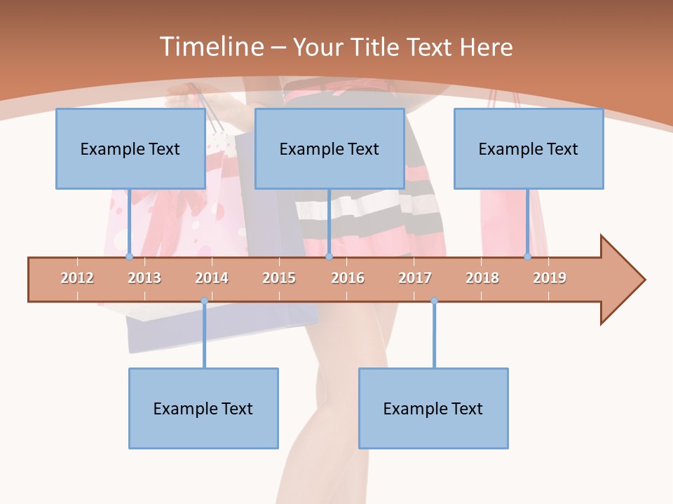 Wealth Present Female PowerPoint Template