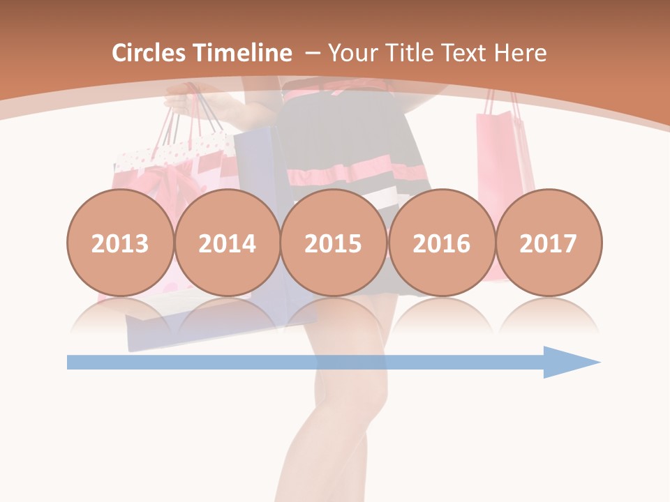 Wealth Present Female PowerPoint Template