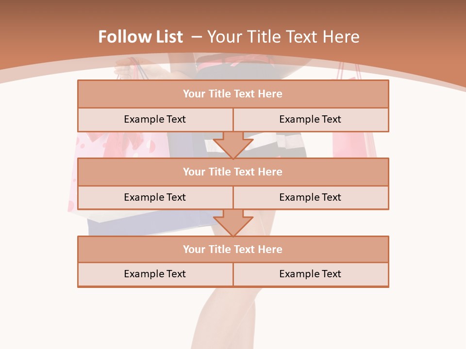 Wealth Present Female PowerPoint Template