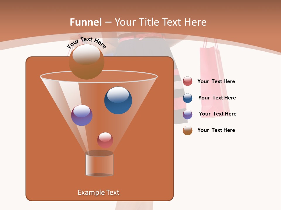 Wealth Present Female PowerPoint Template