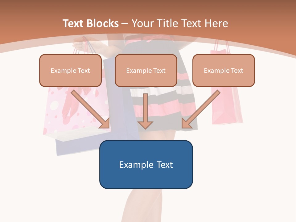 Wealth Present Female PowerPoint Template