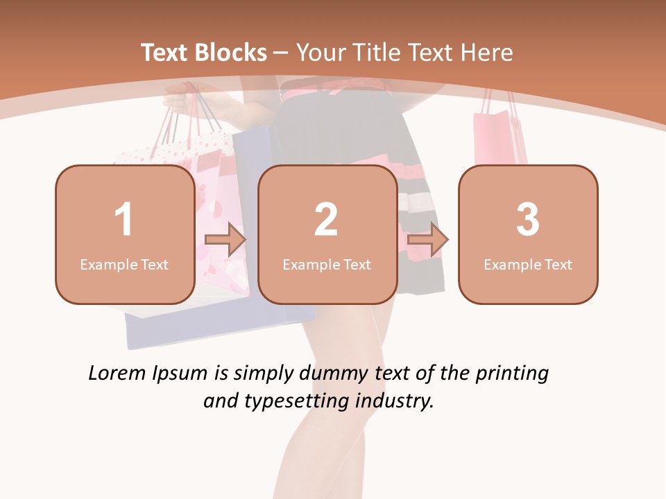 Wealth Present Female PowerPoint Template