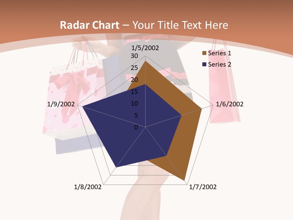 Wealth Present Female PowerPoint Template