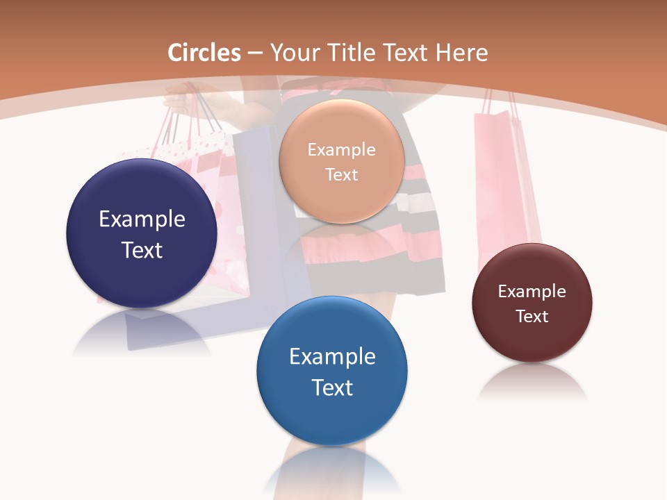 Wealth Present Female PowerPoint Template