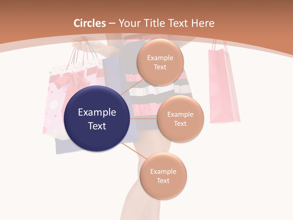 Wealth Present Female PowerPoint Template