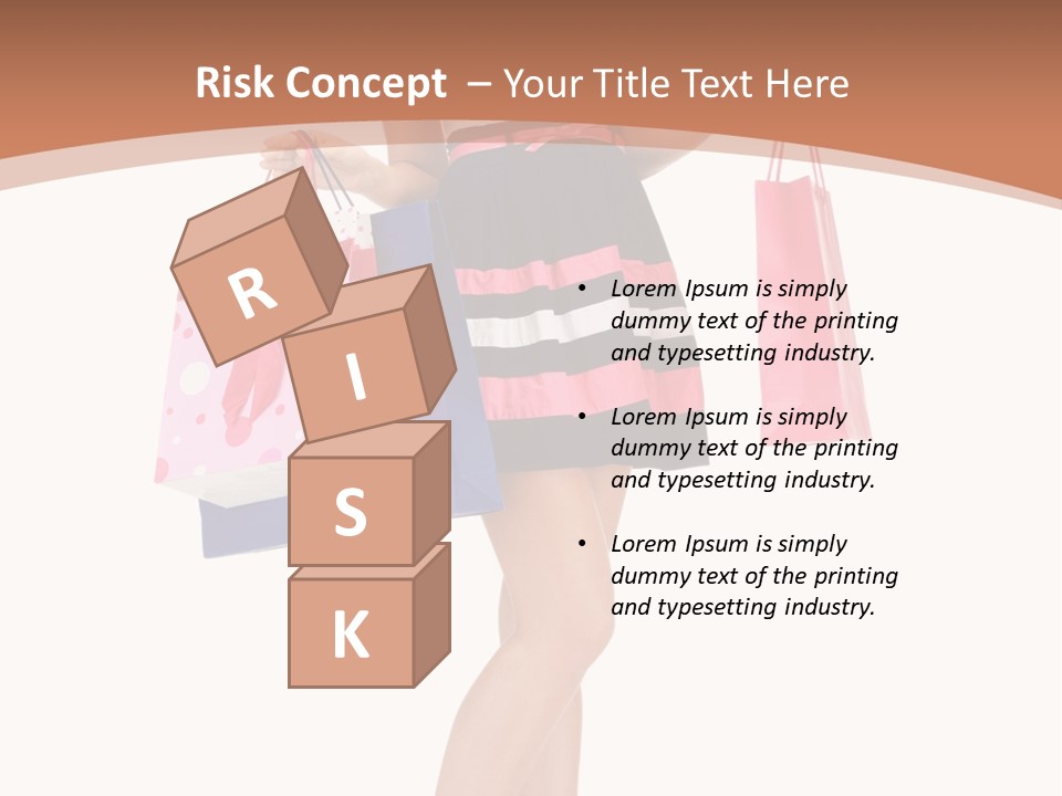 Wealth Present Female PowerPoint Template