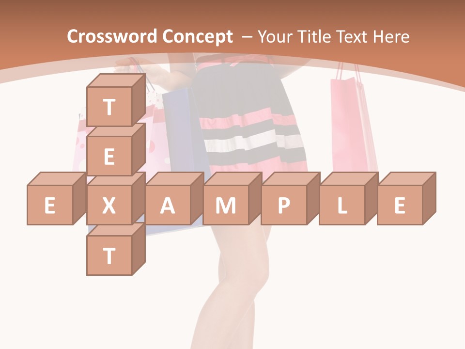 Wealth Present Female PowerPoint Template